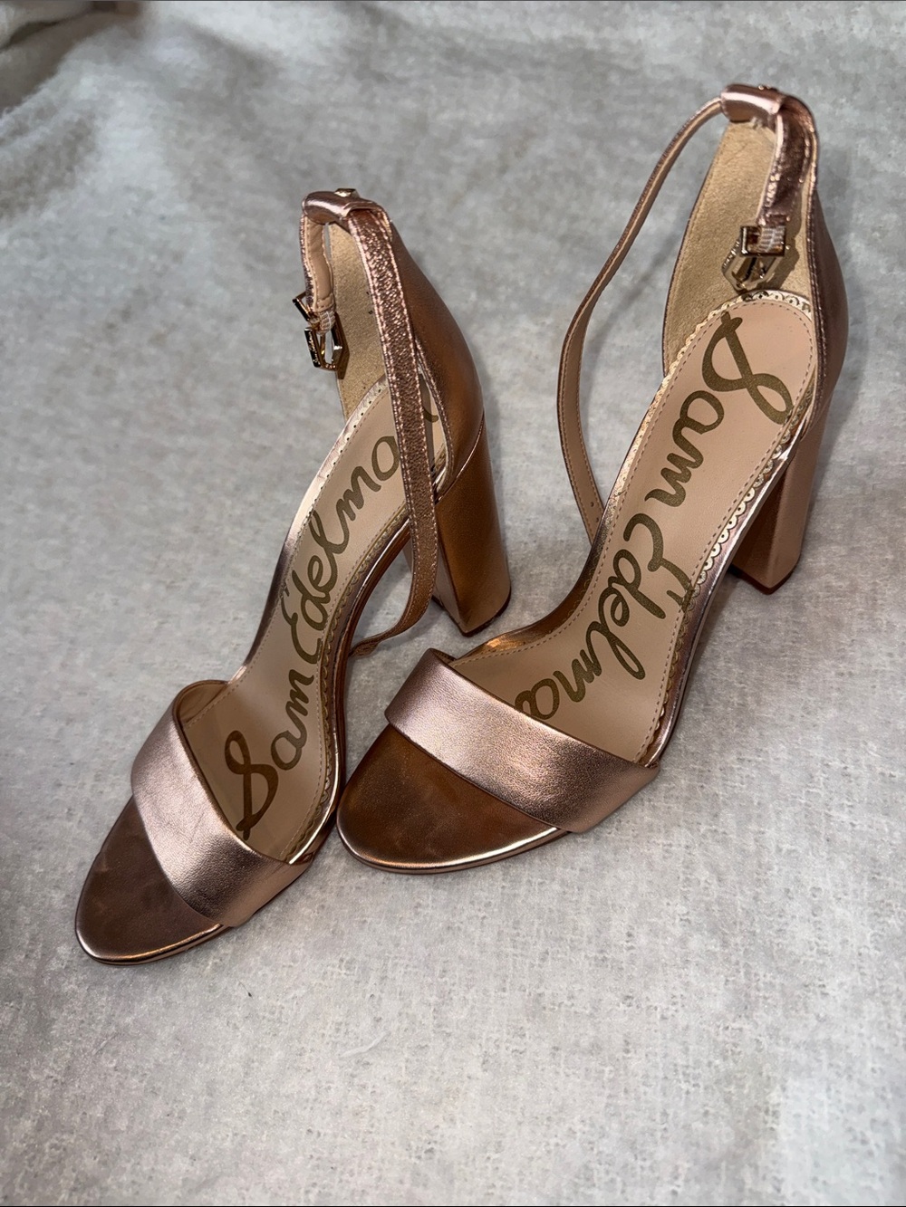 Sam Edelman Rosegold Heels
